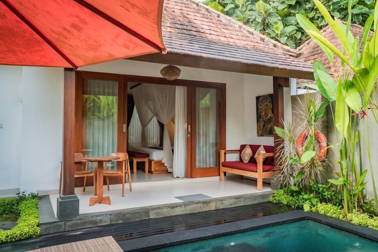 De Metra Villa Ubud By Pramana Villas 外观 照片